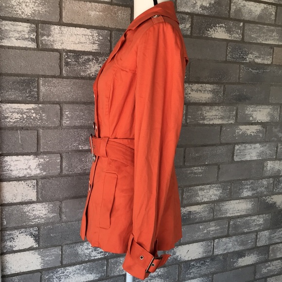 GUESS Trench Coat size L NWT - Picture 4 of 12